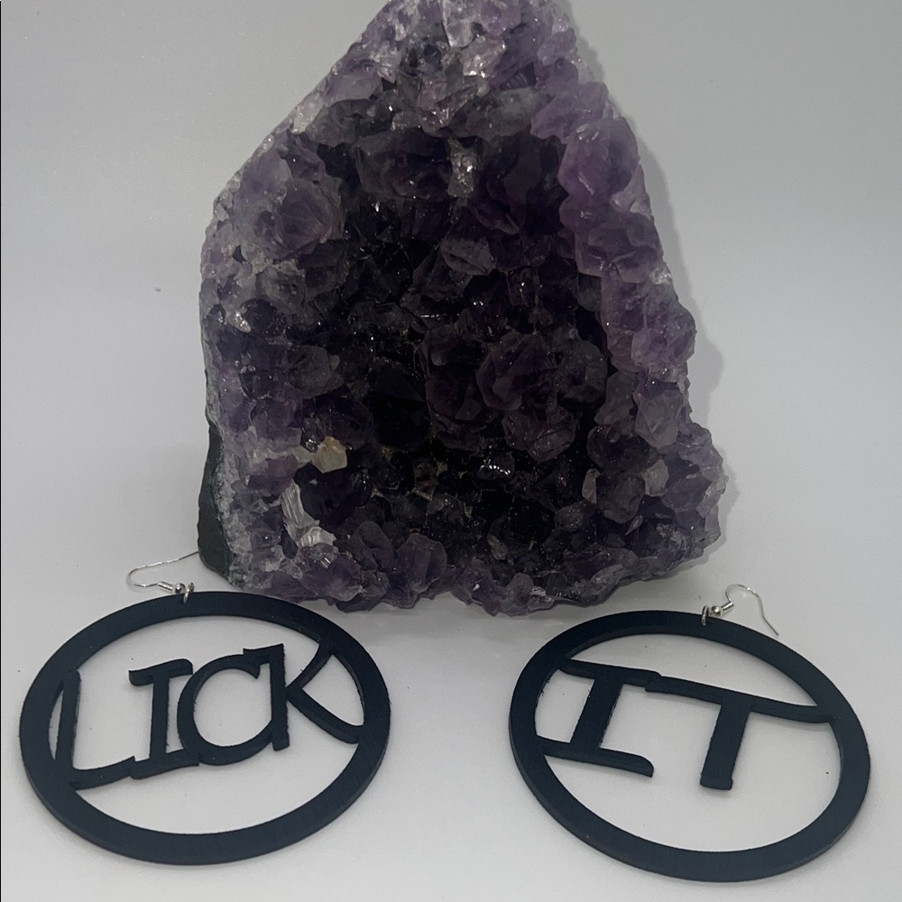 Black Statement Earrings